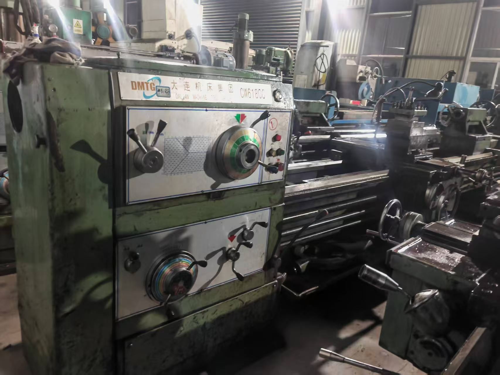 新到一台大连产6180三米车床，质优价廉试机完美，需要来聊