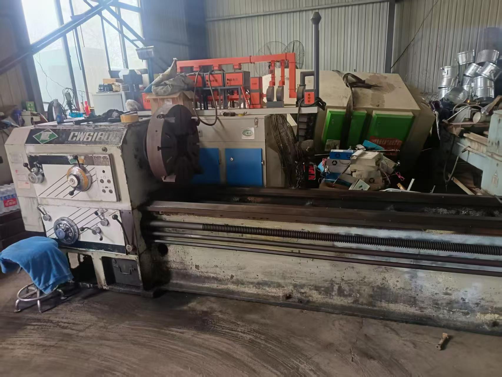 6180车床加工长度3米。福州生产设备状况相当好，低价出售